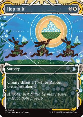 Hop to It card from Secrets of Strixhaven: Mystical Archive