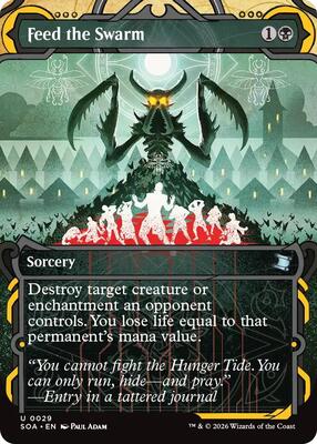 Feed the Swarm card from Secrets of Strixhaven: Mystical Archive