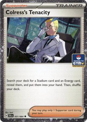 Colress's Tenacity (Gym Stamp Asia Exclusive) card from Miscellaneous Cards & Products