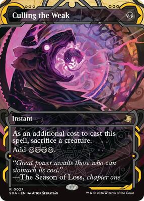Culling the Weak card from Secrets of Strixhaven: Mystical Archive
