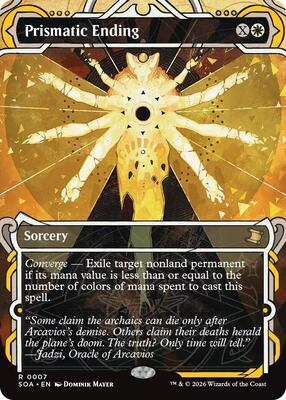 Prismatic Ending card from Secrets of Strixhaven: Mystical Archive