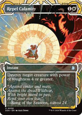 Repel Calamity card from Secrets of Strixhaven: Mystical Archive