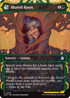 Shared Roots card from Secrets of Strixhaven: Mystical Archive