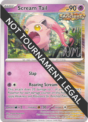 Scream Tail - 2025 (Riley McKay) card from World Championship Decks