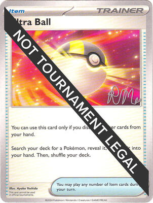 Ultra Ball - 2025 (Riley McKay) card from World Championship Decks