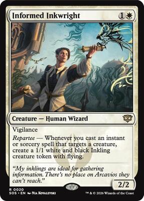 Informed Inkwright card from Secrets of Strixhaven