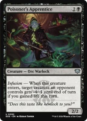 Poisoner's Apprentice card from Secrets of Strixhaven