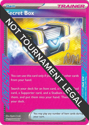 Secret Box - 2025 (Riley McKay) card from World Championship Decks