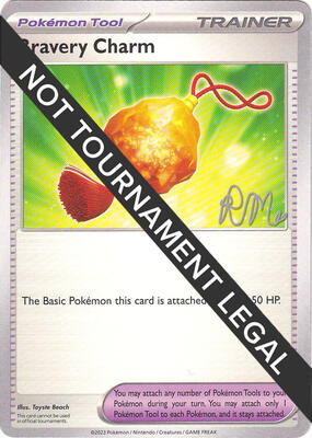 Bravery Charm - 2025 (Riley McKay) card from World Championship Decks