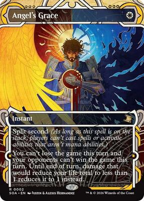 Angel's Grace card from Secrets of Strixhaven: Mystical Archive