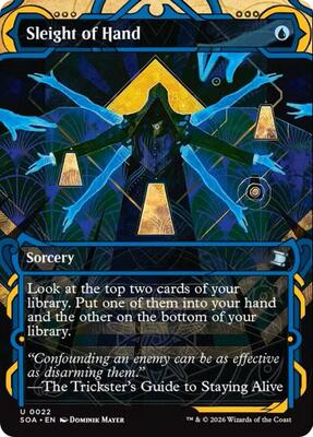 Sleight of Hand card from Secrets of Strixhaven: Mystical Archive
