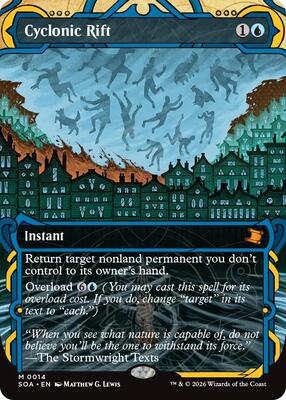 Cyclonic Rift card from Secrets of Strixhaven: Mystical Archive