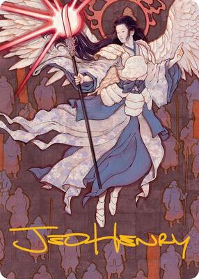 Akroma's Will Art Card (Gold-Stamped Signature) card from Art Series: Secrets of Strixhaven
