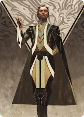 Ral Zarek, Guest Lecturer Art Card card from Art Series: Secrets of Strixhaven