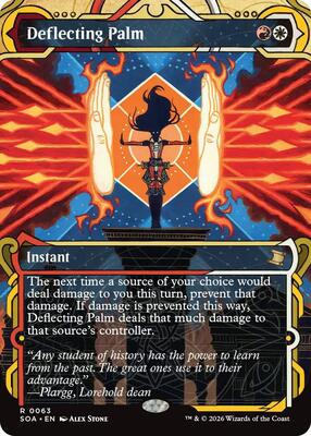 Deflecting Palm card from Secrets of Strixhaven: Mystical Archive