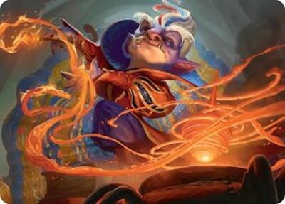 Goblin Glasswright Art Card card from Art Series: Secrets of Strixhaven