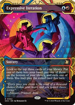Expressive Iteration card from Secrets of Strixhaven: Mystical Archive
