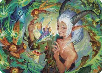 Lumaret's Favor Art Card card from Art Series: Secrets of Strixhaven