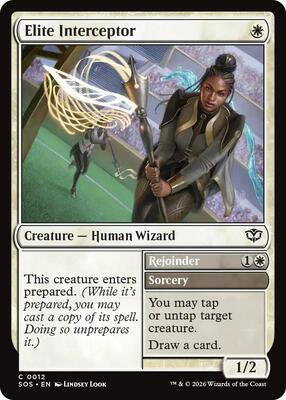 Elite Interceptor card from Secrets of Strixhaven