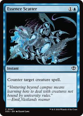 Essence Scatter card from Secrets of Strixhaven