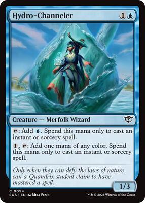 Hydro-Channeler card from Secrets of Strixhaven