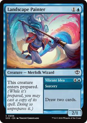 Landscape Painter card from Secrets of Strixhaven