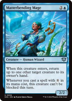 Matterbending Mage card from Secrets of Strixhaven