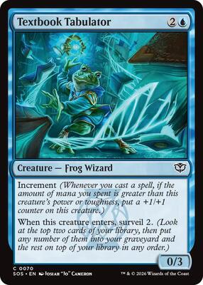 Textbook Tabulator card from Secrets of Strixhaven