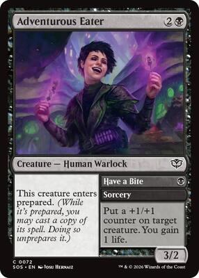 Adventurous Eater card from Secrets of Strixhaven