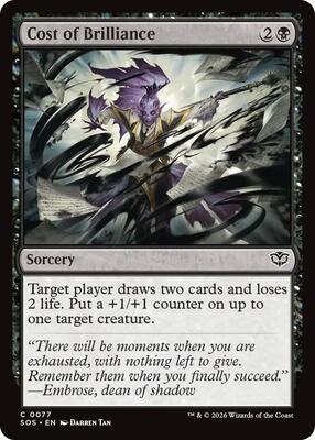 Cost of Brilliance card from Secrets of Strixhaven