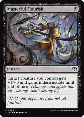 Masterful Flourish card from Secrets of Strixhaven