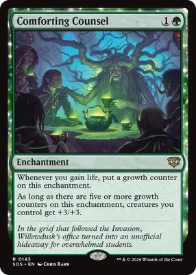 Comforting Counsel card from Secrets of Strixhaven