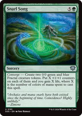Snarl Song card from Secrets of Strixhaven