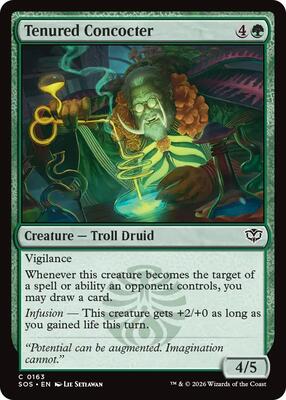 Tenured Concocter card from Secrets of Strixhaven