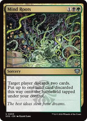 Mind Roots card from Secrets of Strixhaven