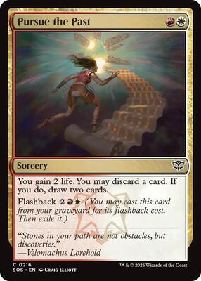 Pursue the Past card from Secrets of Strixhaven