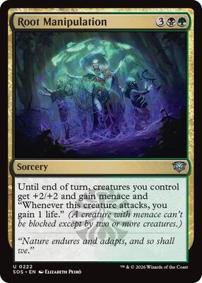 Root Manipulation card from Secrets of Strixhaven