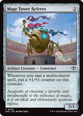 Mage Tower Referee card from Secrets of Strixhaven
