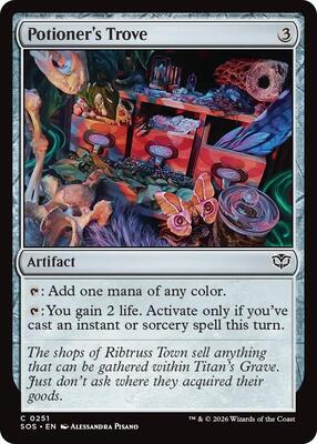 Potioner's Trove card from Secrets of Strixhaven