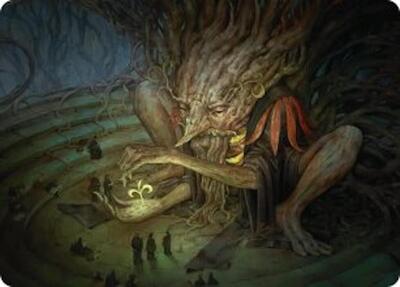Old-Growth Educator Art Card card from Art Series: Secrets of Strixhaven