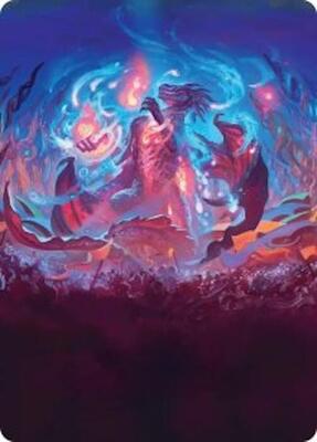 Prismari, the Inspiration Art Card card from Art Series: Secrets of Strixhaven