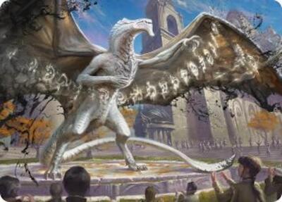 Silverquill, the Disputant Art Card card from Art Series: Secrets of Strixhaven