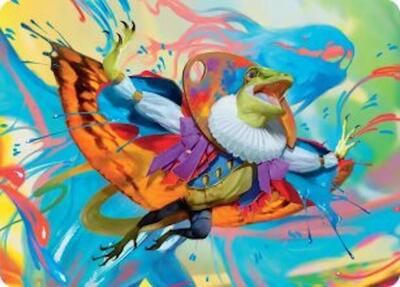 Inspired Skypainter Art Card card from Art Series: Secrets of Strixhaven