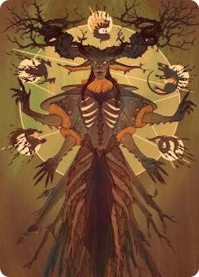 Culling Ritual Art Card card from Art Series: Secrets of Strixhaven