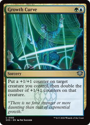 Growth Curve card from Secrets of Strixhaven