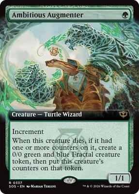 Ambitious Augmenter (Extended Art) card from Secrets of Strixhaven
