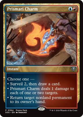 Prismari Charm card from Promo Pack: Secrets of Strixhaven
