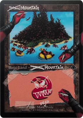 Mountain (7126) card from Secret Lair Drop Series