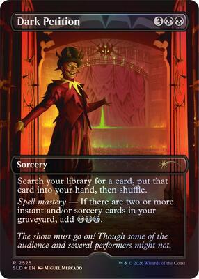Dark Petition card from Secret Lair Drop Series