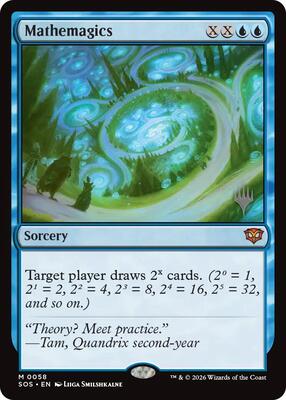 Mathemagics card from Promo Pack: Secrets of Strixhaven